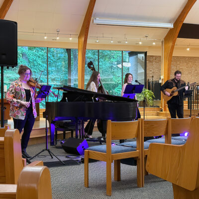 Concert by Ali and the Wild Geese in cooperation with CAFE and the Mason District Arts Council on May 9, 2026 at John Calvin Presbyterian Church at 6531 Columbia Pike, in Annandale, VA.
