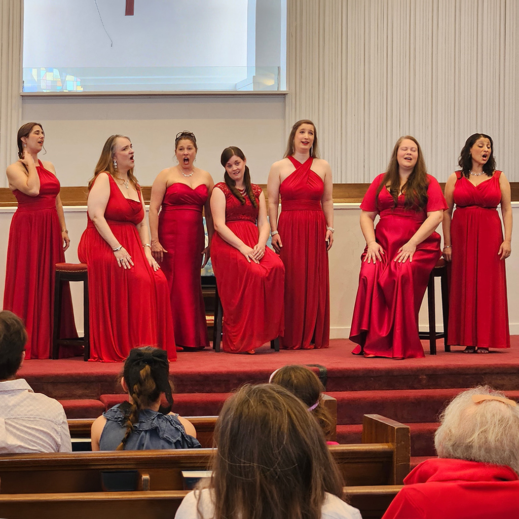 Sopranessence, our local resident ensemble of musical divas, performs a benefit concert at the United Baptist Church at 7100 Columbia Pike on May 9, 2026. Proceeds from the concert support the ACCA Child Development Center in downtown Annandale.