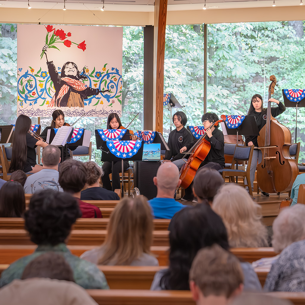 The ATOMS Buskers perform "Honor and Glory."