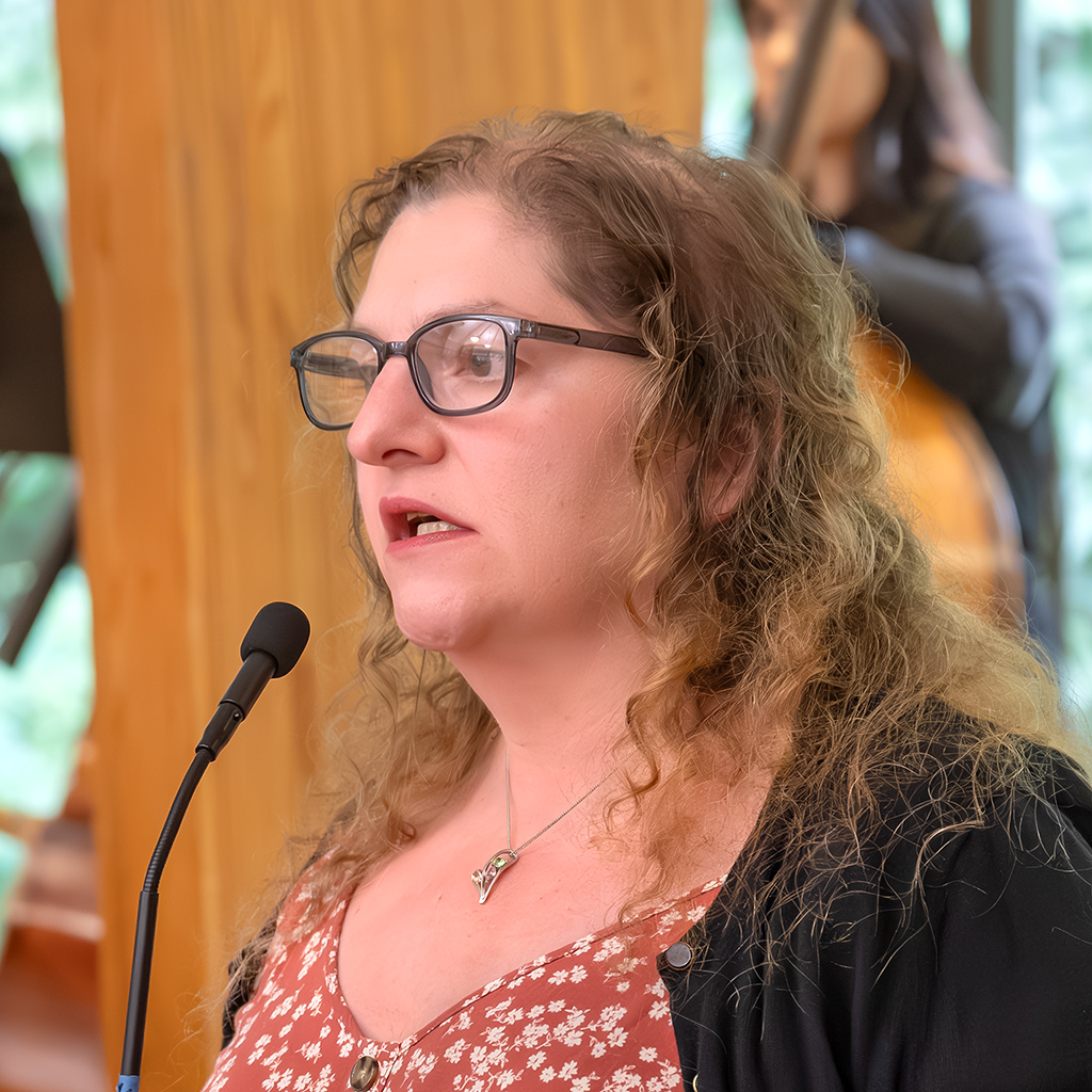 Premiere of the First Place poem "How to Grieve for Strangers," written and read by PJ Gross from our Mason Arts 250 Poetry Contest during the “America the Beautiful at 250” concert at John Calvin Presbyterian Church in Annandale on June 13, 2026.