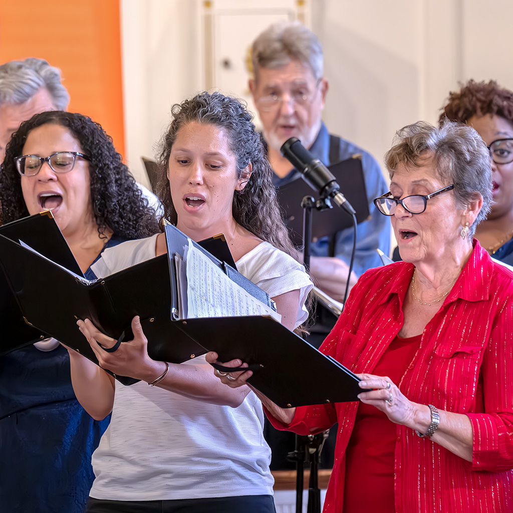NoVa Lights Chorale "America Celebrated 250" concert at St. Paul's Episcopal Church on Sunday, June 7, 2026 featured more than an hour of patriotic and historical songs performed for an audience of more than 150 attendees.